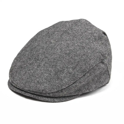 Manchester Kids Wool Flat Cap - Timeless, Versatile Cap For Smart Little Outfits
