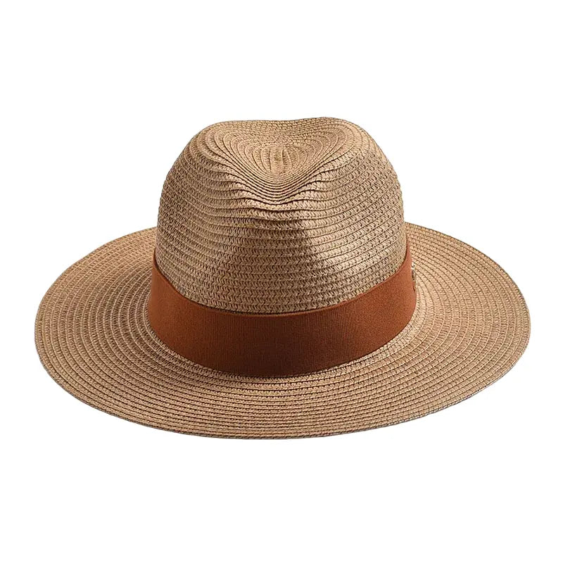 Maracaibo Straw Fedora Hat – Breathable Summer Wide Brim Hat