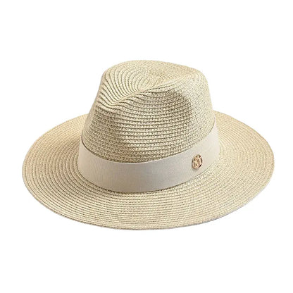 Maracaibo Straw Fedora Hat – Breathable Summer Wide Brim Hat