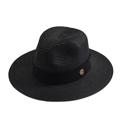 Maracaibo Straw Fedora Hat – Breathable Summer Wide Brim Hat
