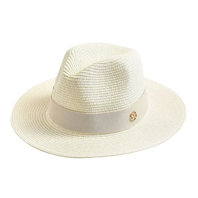 Maracaibo Straw Fedora Hat – Breathable Summer Wide Brim Hat