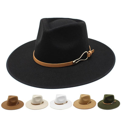 Marston Wool Fedora Hat – Classic Adjustable Premium Hat