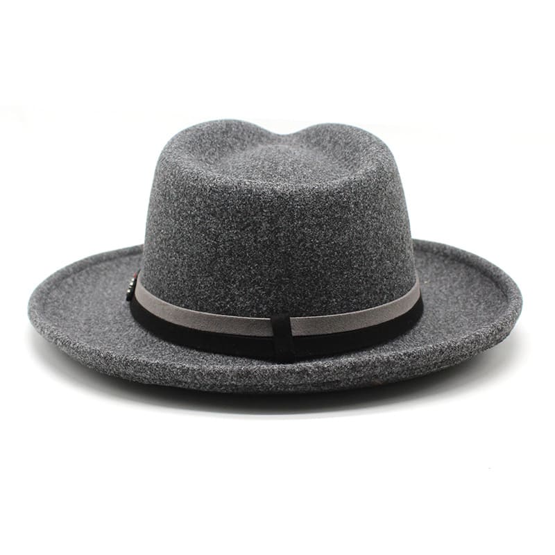 Masters Classic Soft Wool Fedora Hat - Elegant Wool Fedora For Timeless Dressy Style