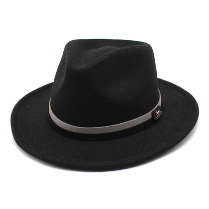Masters Classic Soft Wool Fedora Hat - Elegant Wool Fedora For Timeless Dressy Style