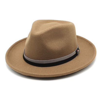 Masters Classic Soft Wool Fedora Hat - Elegant Wool Fedora For Timeless Dressy Style