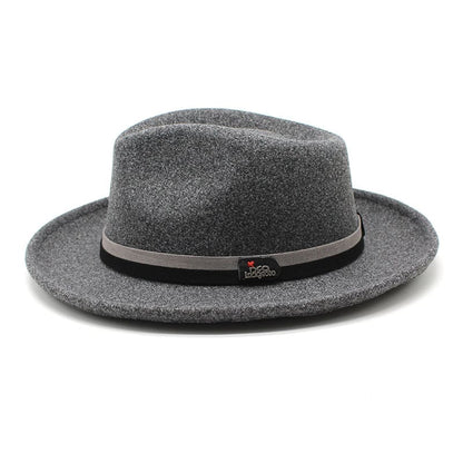 Masters Classic Soft Wool Fedora Hat - Elegant Wool Fedora For Timeless Dressy Style