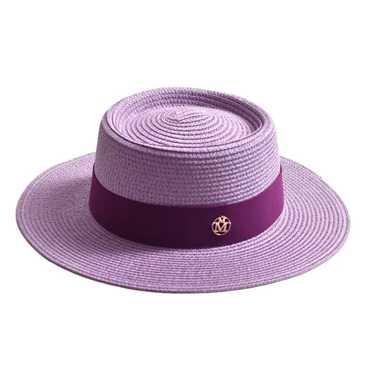 Masters Summer Straw Pork Pie Hat – Lightweight Breathable Short Brim Hat