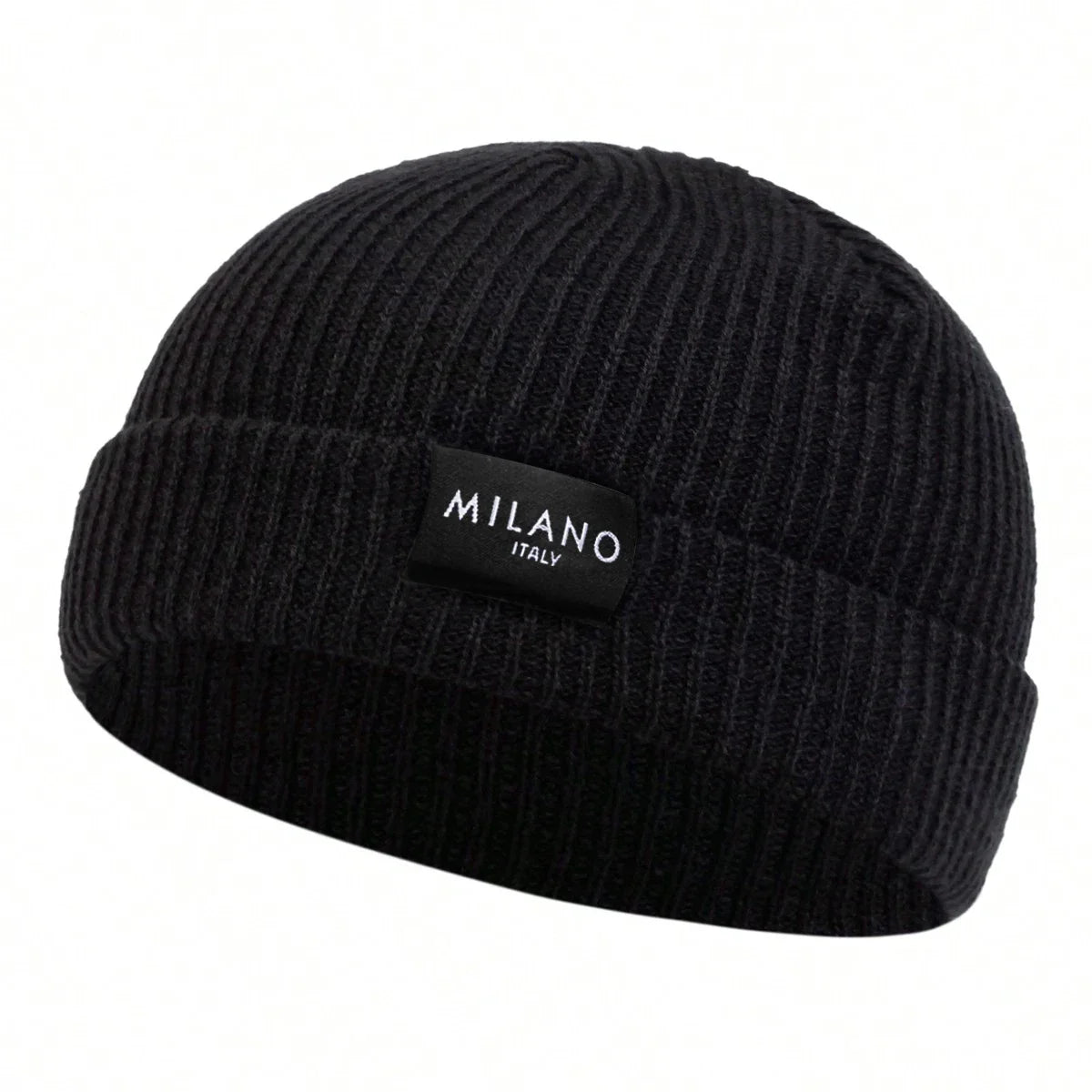 Milano Short Docker Beanie – Minimal Brimless Adjustable Hat