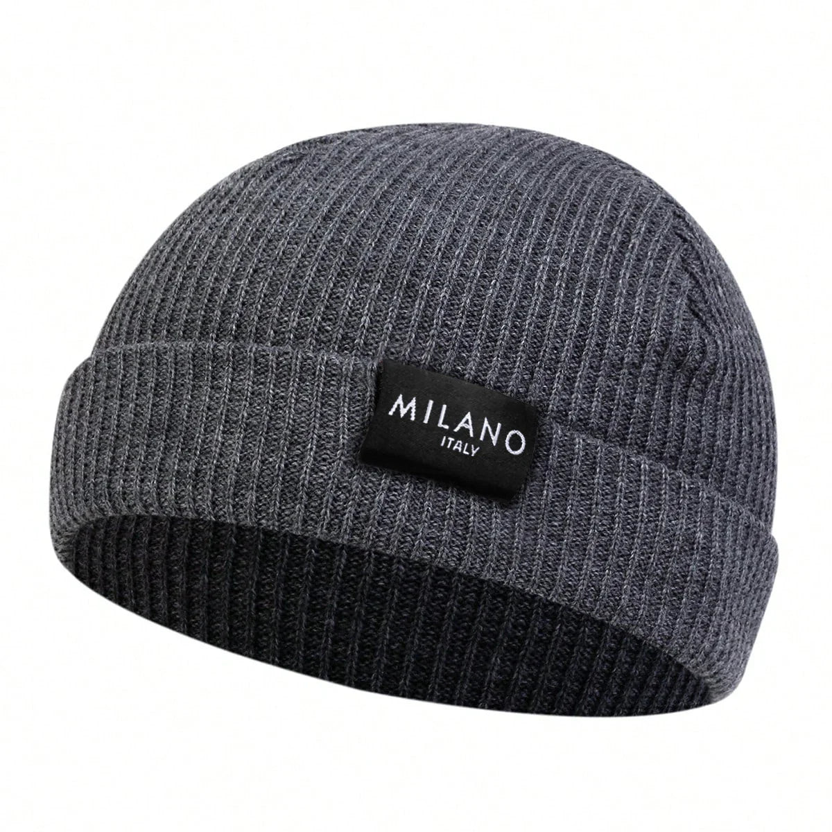Milano Short Docker Beanie – Minimal Brimless Adjustable Hat