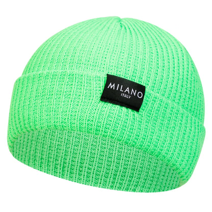Milano Short Docker Beanie – Minimal Brimless Adjustable Hat