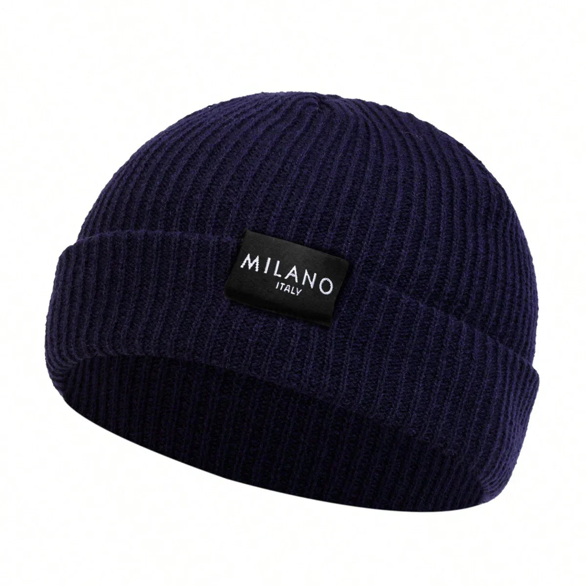 Milano Short Docker Beanie – Minimal Brimless Adjustable Hat