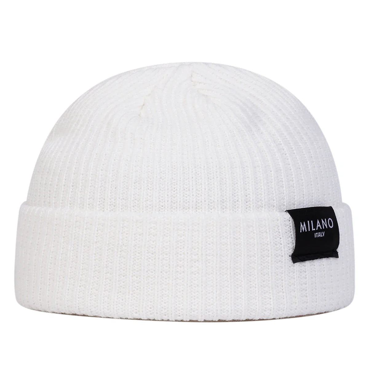 Milano Short Docker Beanie – Minimal Brimless Adjustable Hat