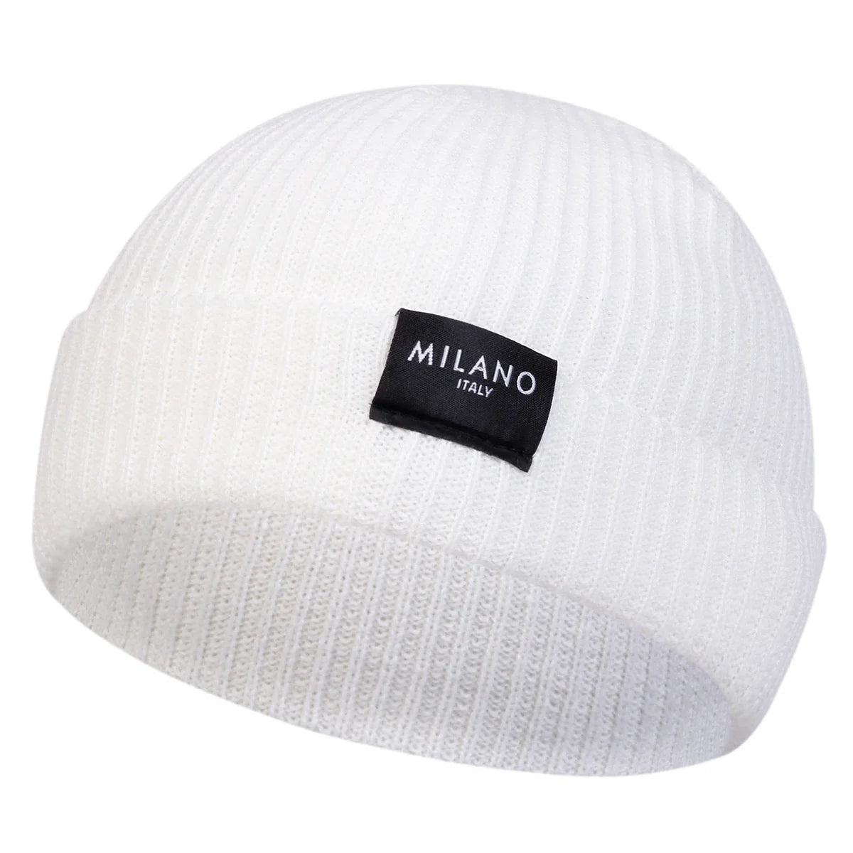 Milano Short Docker Beanie – Minimal Brimless Adjustable Hat