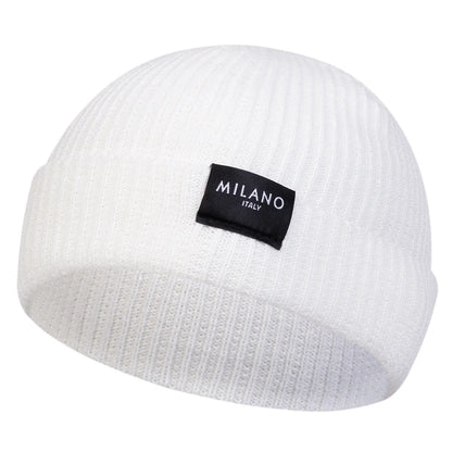Milano Short Docker Beanie – Minimal Brimless Adjustable Hat