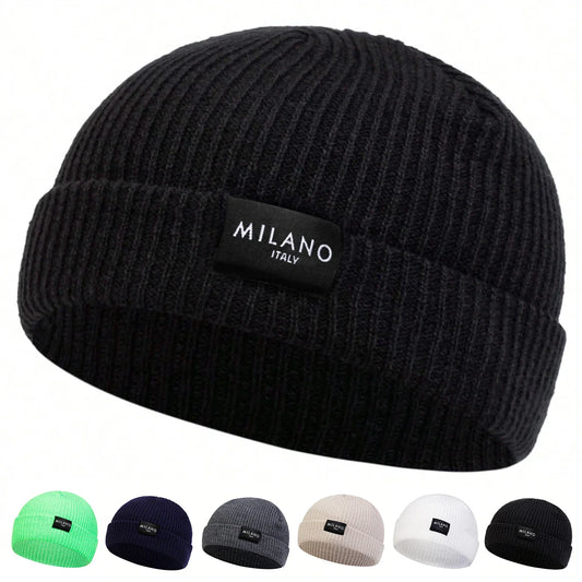 Milano Short Docker Beanie – Minimal Brimless Adjustable Hat