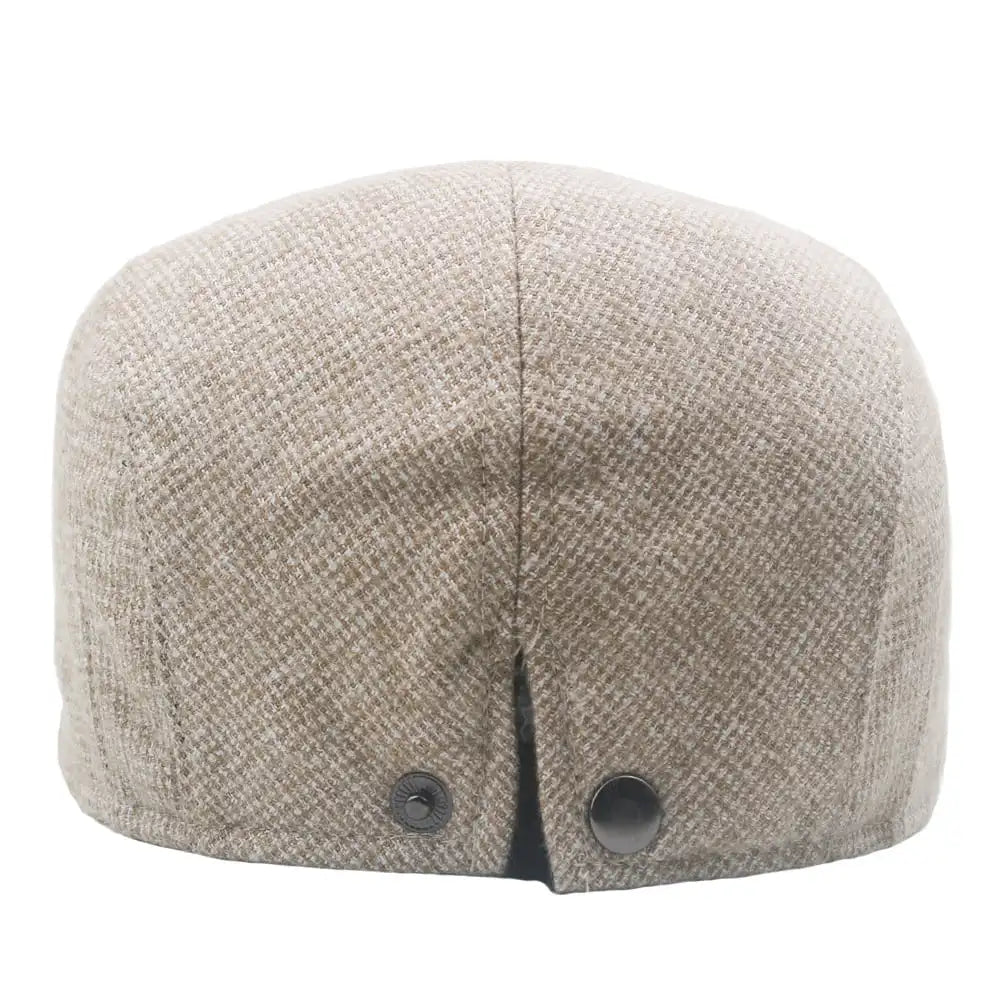 Milano Plain Cotton Flat Cap – Lightweight Classic Ivy Cap