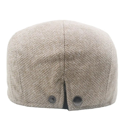 Milano Plain Cotton Flat Cap – Lightweight Classic Ivy Cap