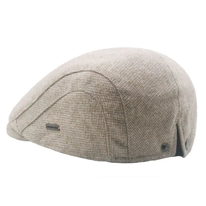 Milano Plain Cotton Flat Cap – Lightweight Classic Ivy Cap