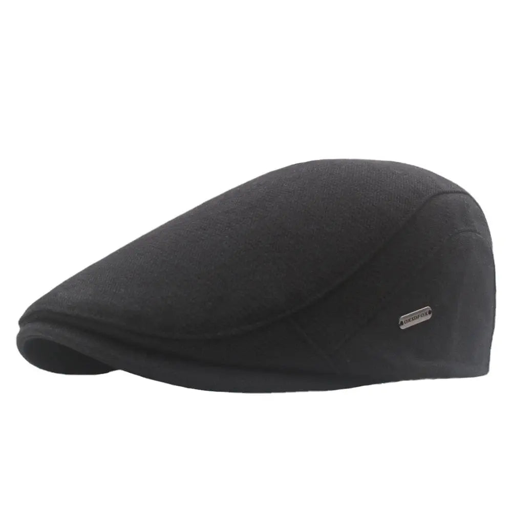Milano Plain Cotton Flat Cap – Lightweight Classic Ivy Cap
