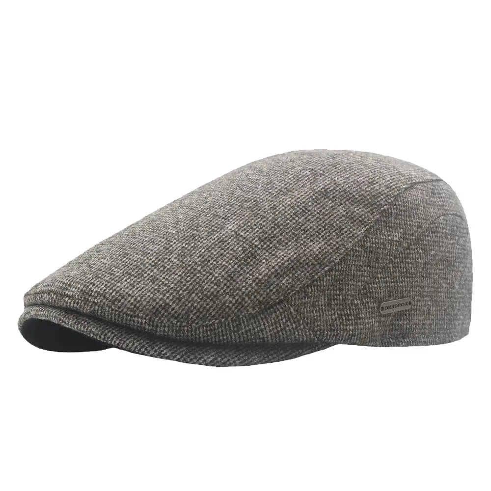 Milano Plain Cotton Flat Cap – Lightweight Classic Ivy Cap