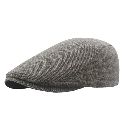 Milano Plain Cotton Flat Cap – Lightweight Classic Ivy Cap