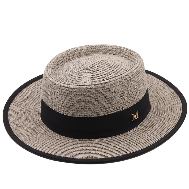 Miller Summer Starw Porkpie Hat - Lightweight Straw Porkpie For Warm Weather Style