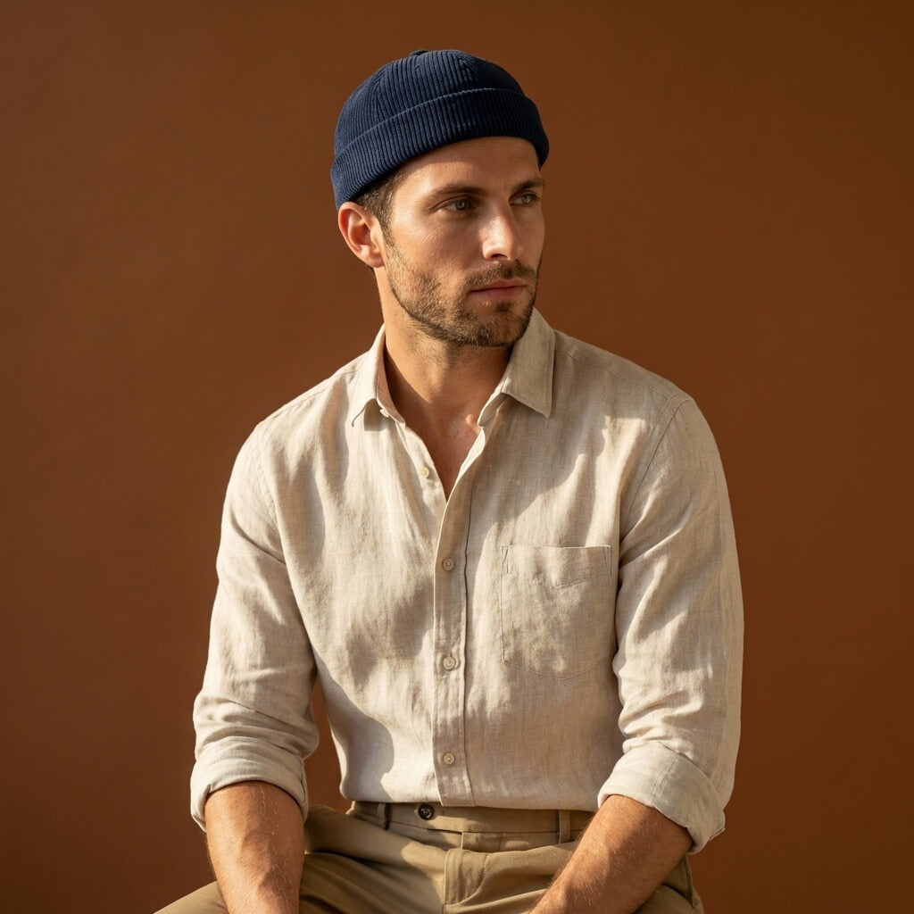 Corduroy Docker Cap Crafted For Modern Streetwear Aesthetic - Urban Caps