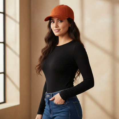 Suede Cap With Vibrant Colors And Modern Street Look - Urban Caps