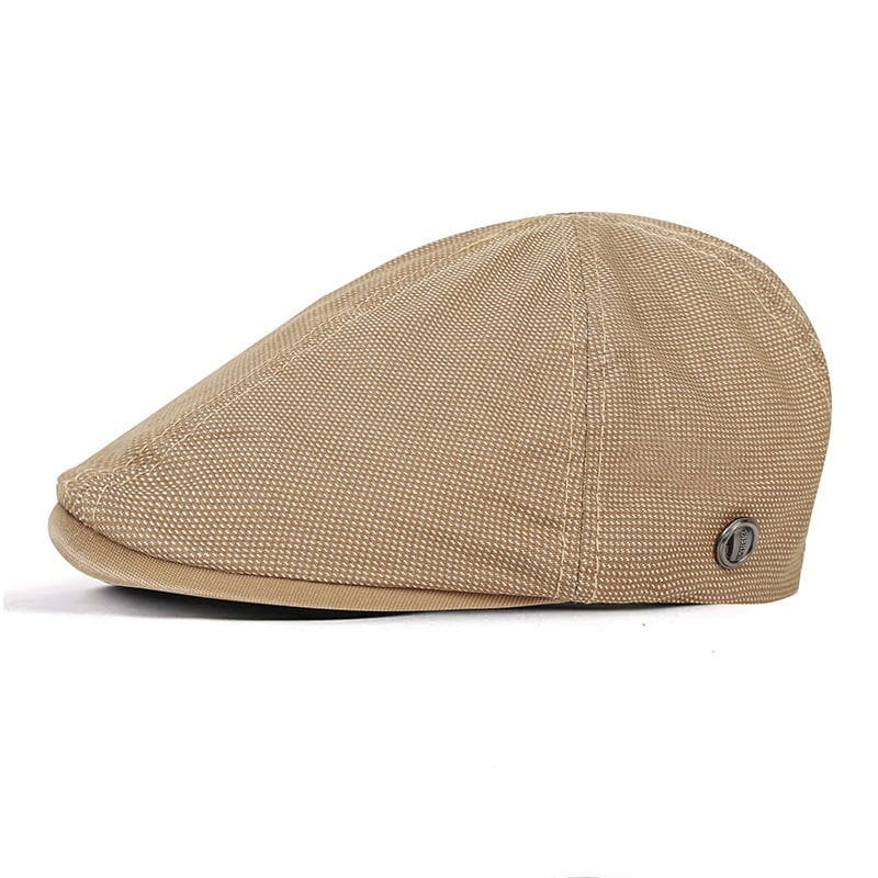Molly Cabbie Cotton Flat Cap - Timeless Cotton Flat Cap for Casual and Smart Looks