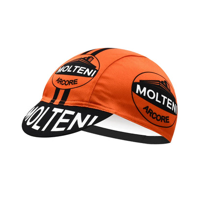 Molteni Vintage Cycling Cap Lightweight Acrylic Retro Style For Everyday Riding