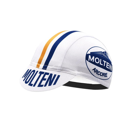 Molteni Vintage Cycling Cap Lightweight Acrylic Retro Style For Everyday Riding