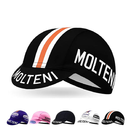 Molteni Vintage Cycling Cap Lightweight Acrylic Retro Style For Everyday Riding