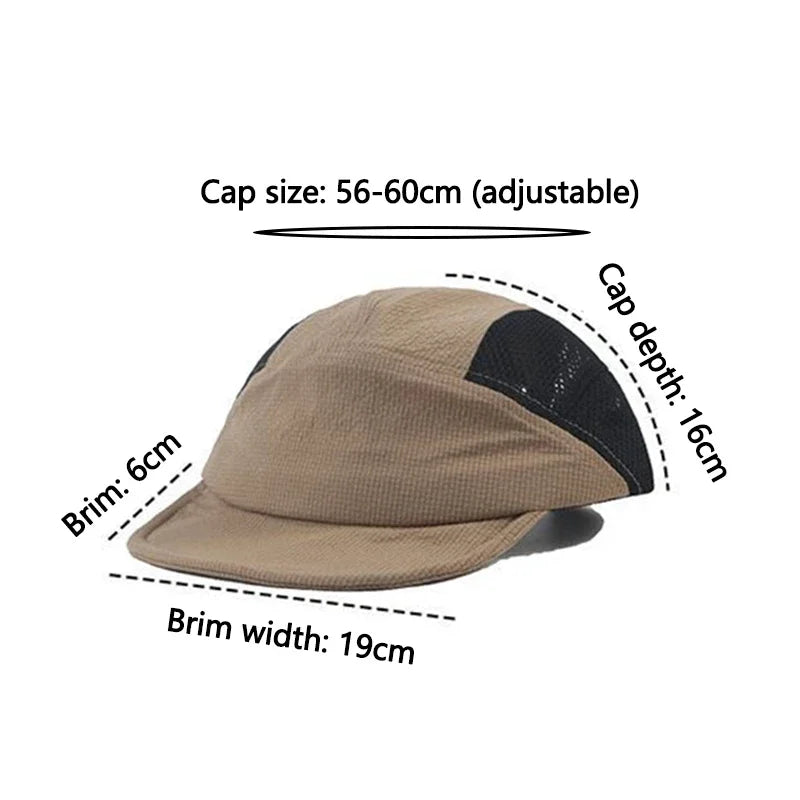 Montana Retro Five-Panels Short Brim Baseball Cap - Urban Caps