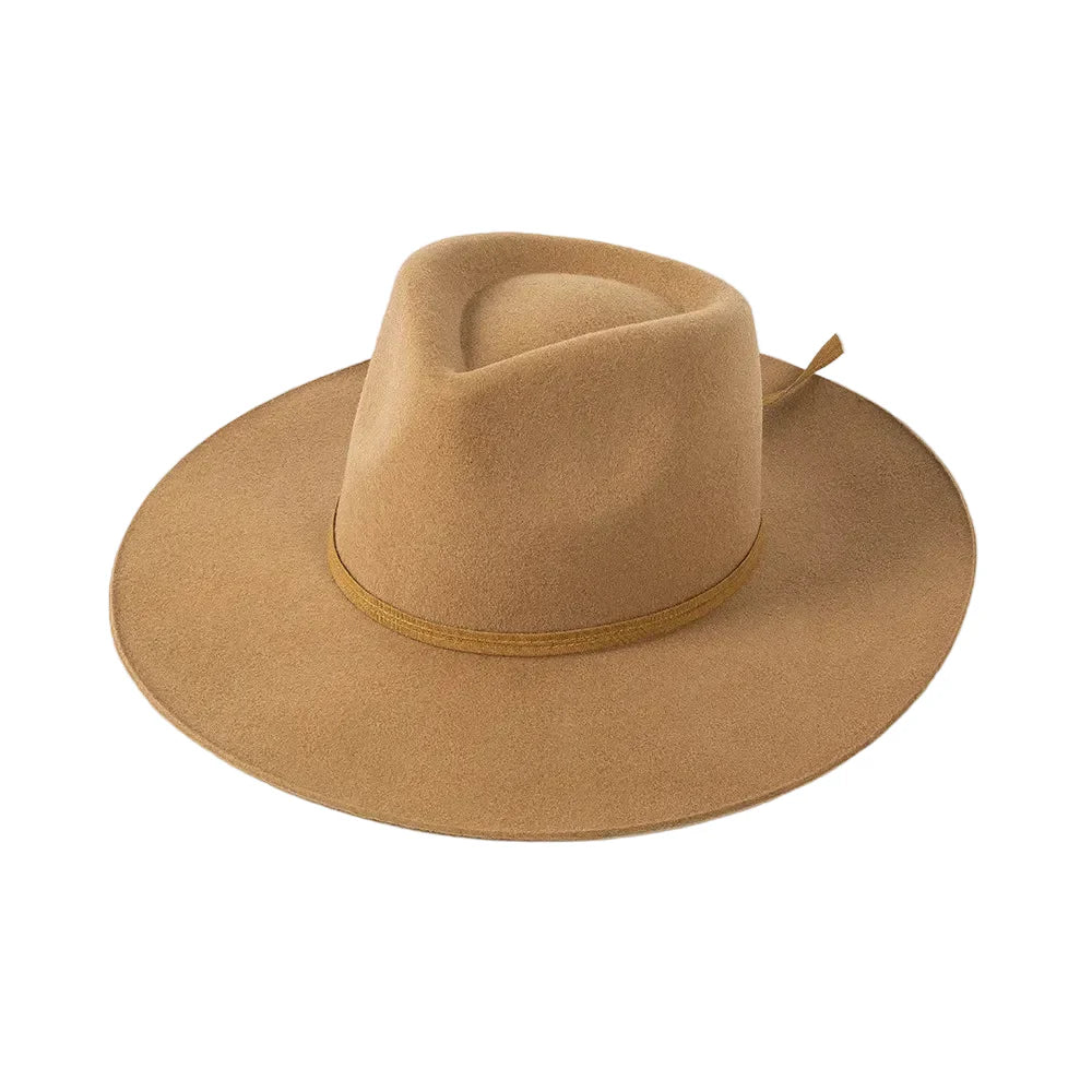 Morgan Wool Fedora Hat - Timeless Wool Fedora Hat For Refined Style And Day Versatility