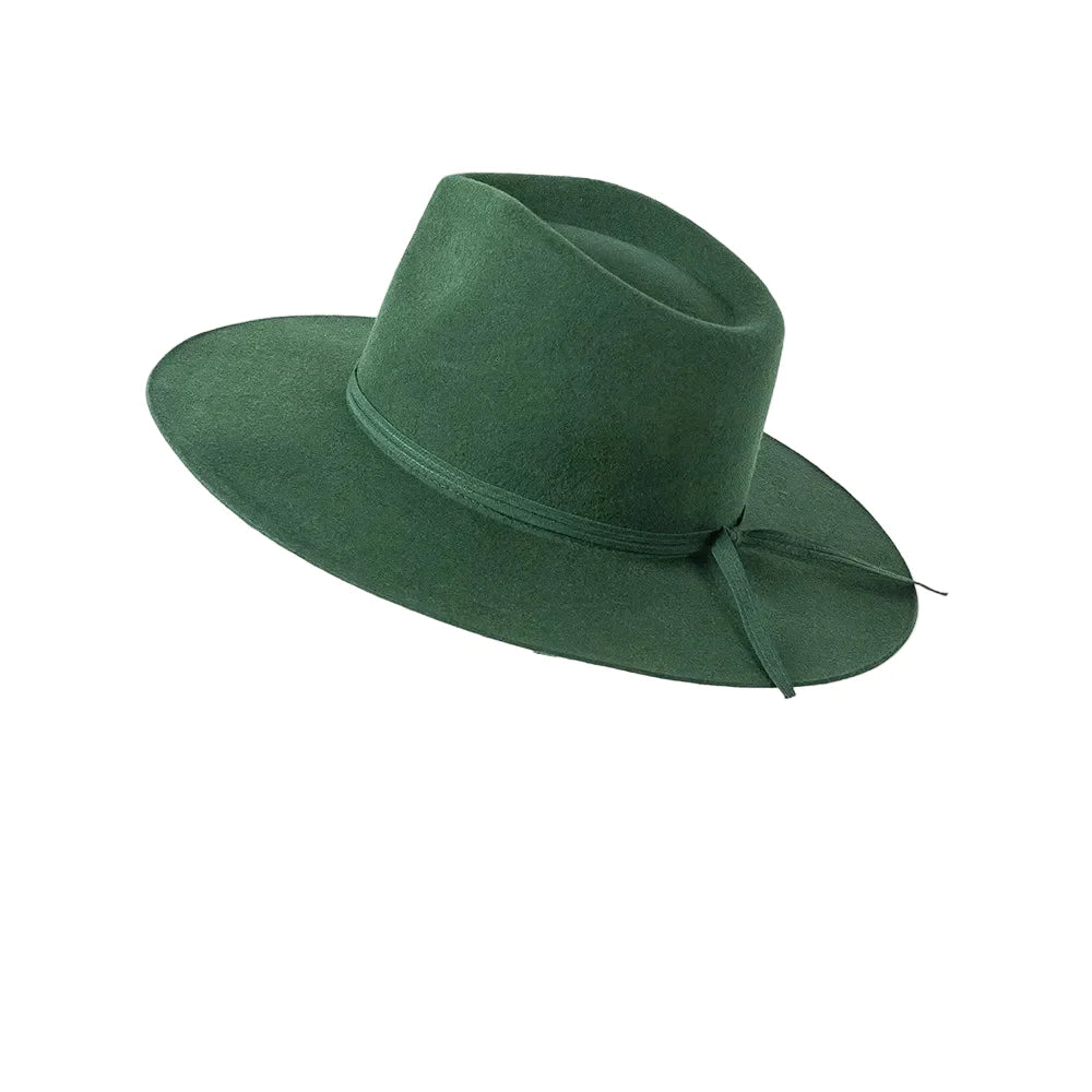 Morgan Wool Fedora Hat - Timeless Wool Fedora Hat For Refined Style And Day Versatility