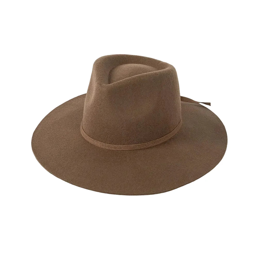 Morgan Wool Fedora Hat - Timeless Wool Fedora Hat For Refined Style And Day Versatility