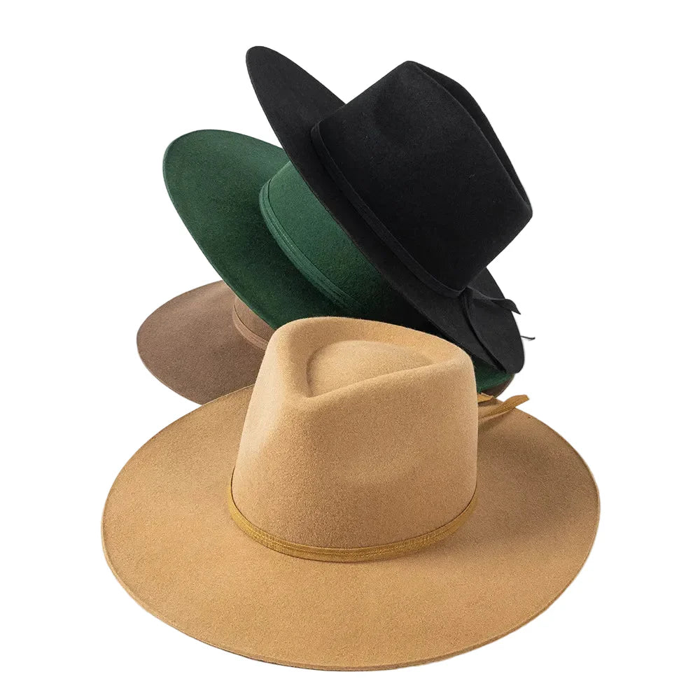 Morgan Wool Fedora Hat - Timeless Wool Fedora Hat For Refined Style And Day Versatility