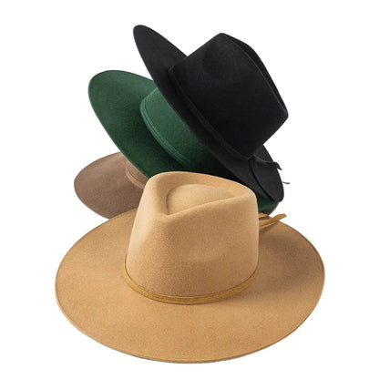 Morgan Wool Fedora Hat - Timeless Wool Fedora Hat For Refined Style And Day Versatility