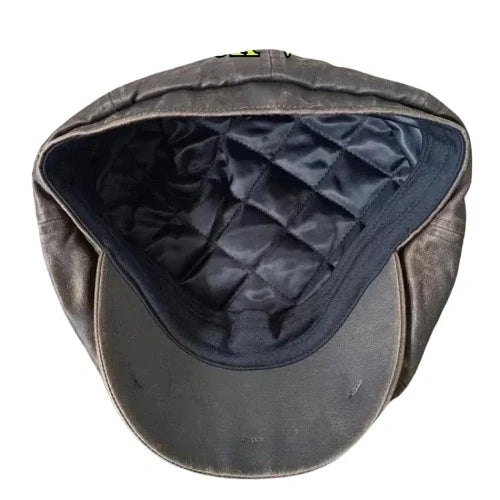 Morrison Vintage Washed Cotton Newsboy Cap - Timeless Cotton Cap With Vintage Flair