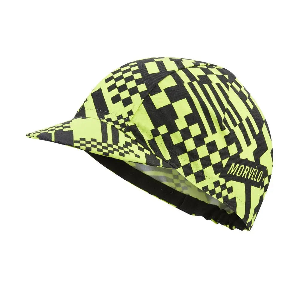 Morvelo Abstract Cycling Cap Soft Acrylic Headwear For Cyclists Gear