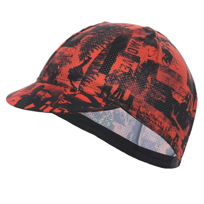 Morvelo Abstract Cycling Cap Soft Acrylic Headwear For Cyclists Gear