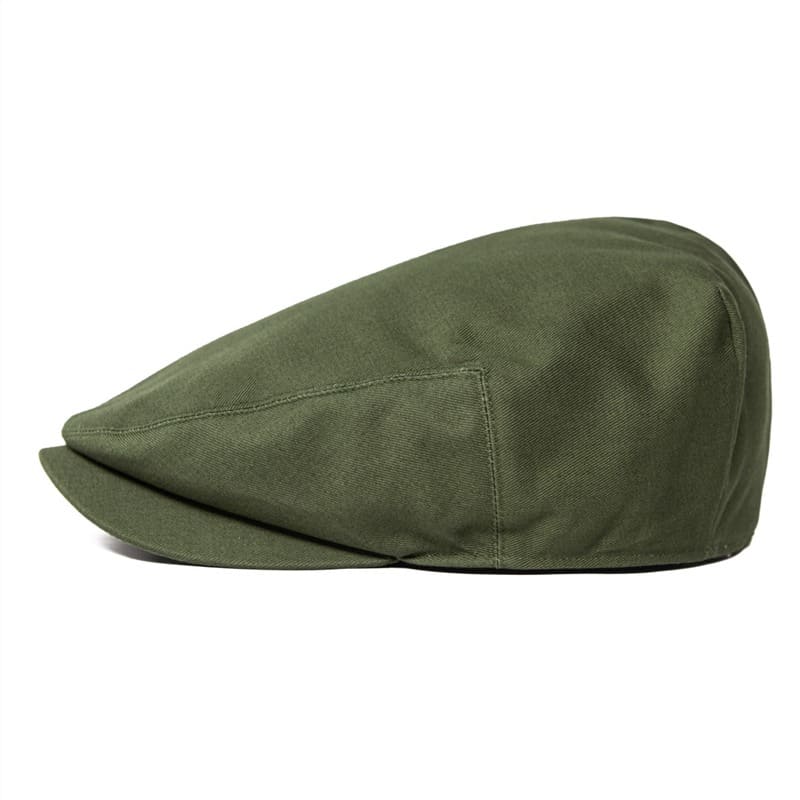 Mosset Plain Cotton Flat Cap - Lightweight Classic Cap For Casual Outfits Everyday Style