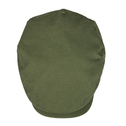 Mosset Plain Cotton Flat Cap - Lightweight Classic Cap For Casual Outfits Everyday Style