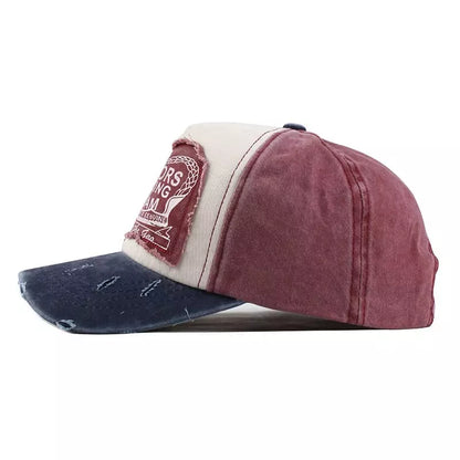 Motors Racing Vintage Baseball Cap – Retro Washed Trucker Hat