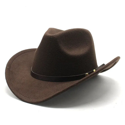 Mulholland Wool Cowboy Hat – Classic Western Wide Brim Hat