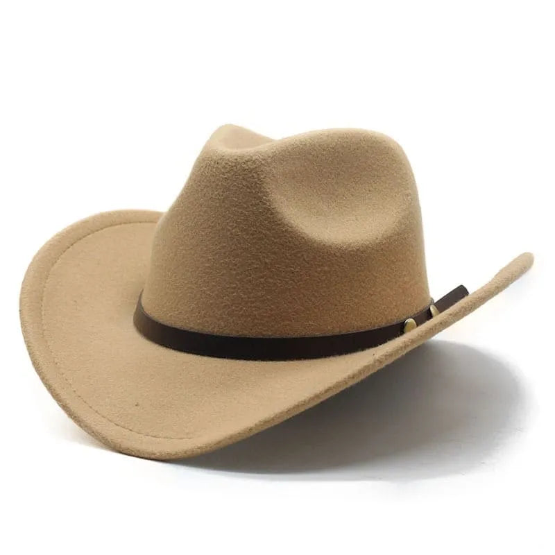 Mulholland Wool Cowboy Hat – Classic Western Wide Brim Hat