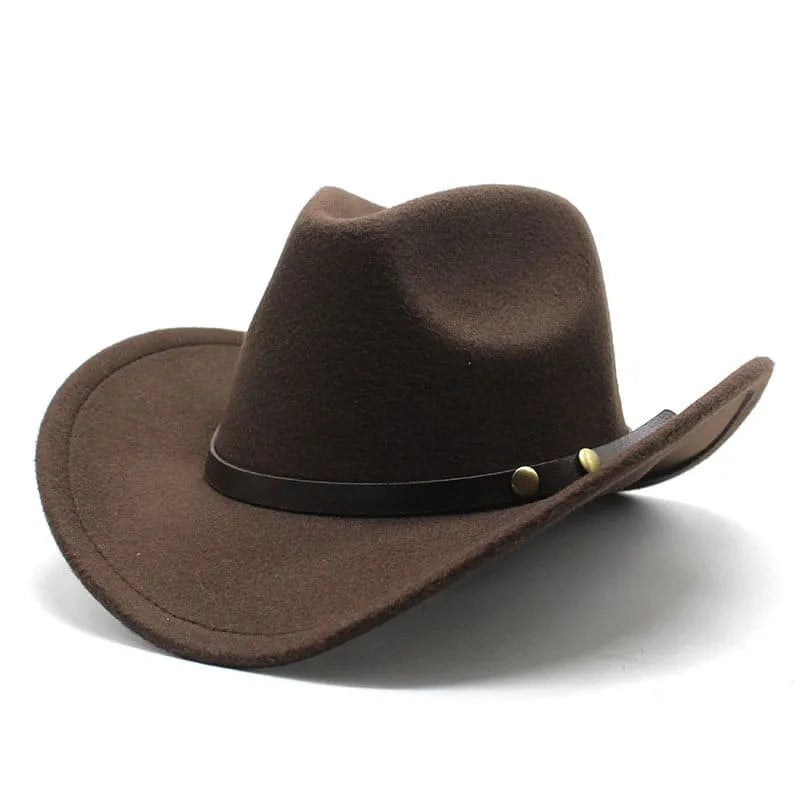Mulholland Wool Cowboy Hat – Classic Western Wide Brim Hat