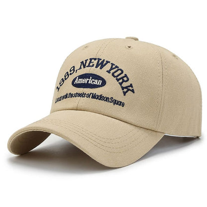 NY Madison Square Baseball Cap – Cotton Adjustable Casual Hat
