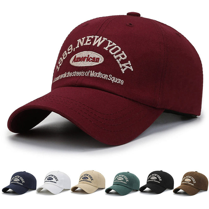 NY Madison Square Baseball Cap – Cotton Adjustable Casual Hat