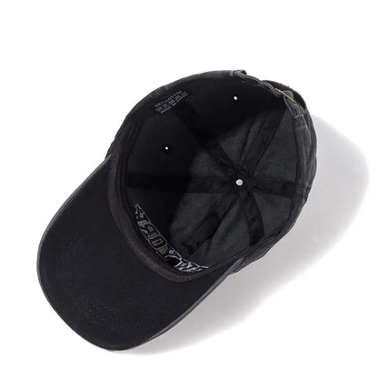 NY Washed Cotton Baseball Cap – Adjustable Everyday Hat